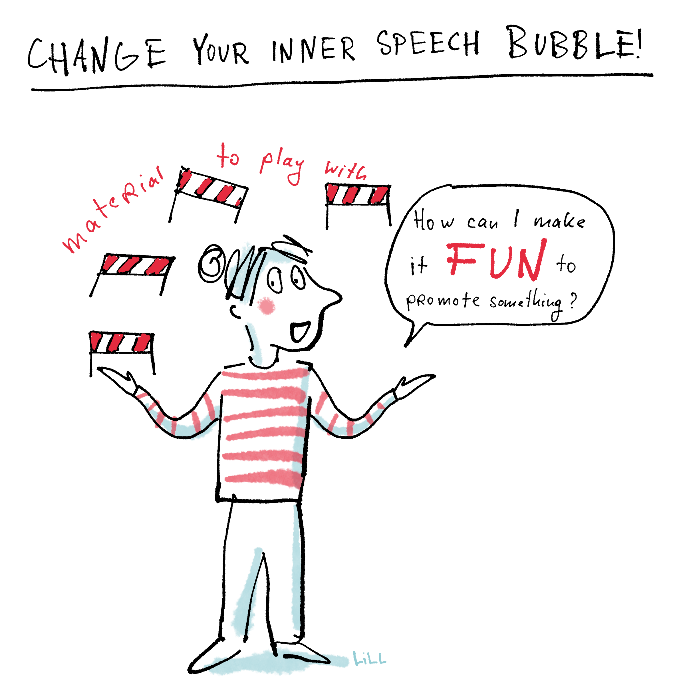 Inner speech bubble